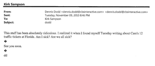 Illustration for article titled "Am I Sick? Are We All Sick?": Overwrought Things The Media Wrote To Auburn's PR Guy During Cam Newton's Wild 2010 Season